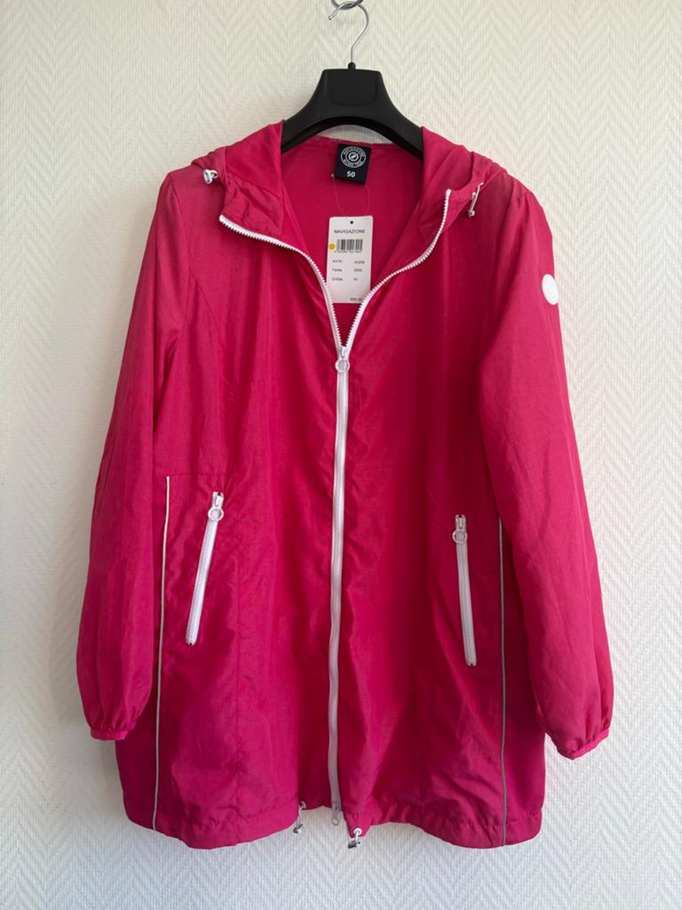 Nieuwe roze Navigazione jas, maat 50, Ophalen of Verzenden, Nieuw, Roze, Jas of Mantel