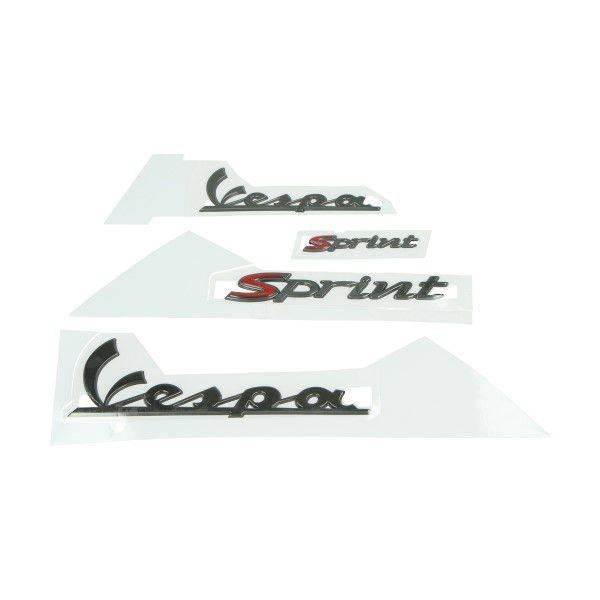 Stickerset Vespa Sprint Smoke 4-Delig 38701, Ophalen of Verzenden
