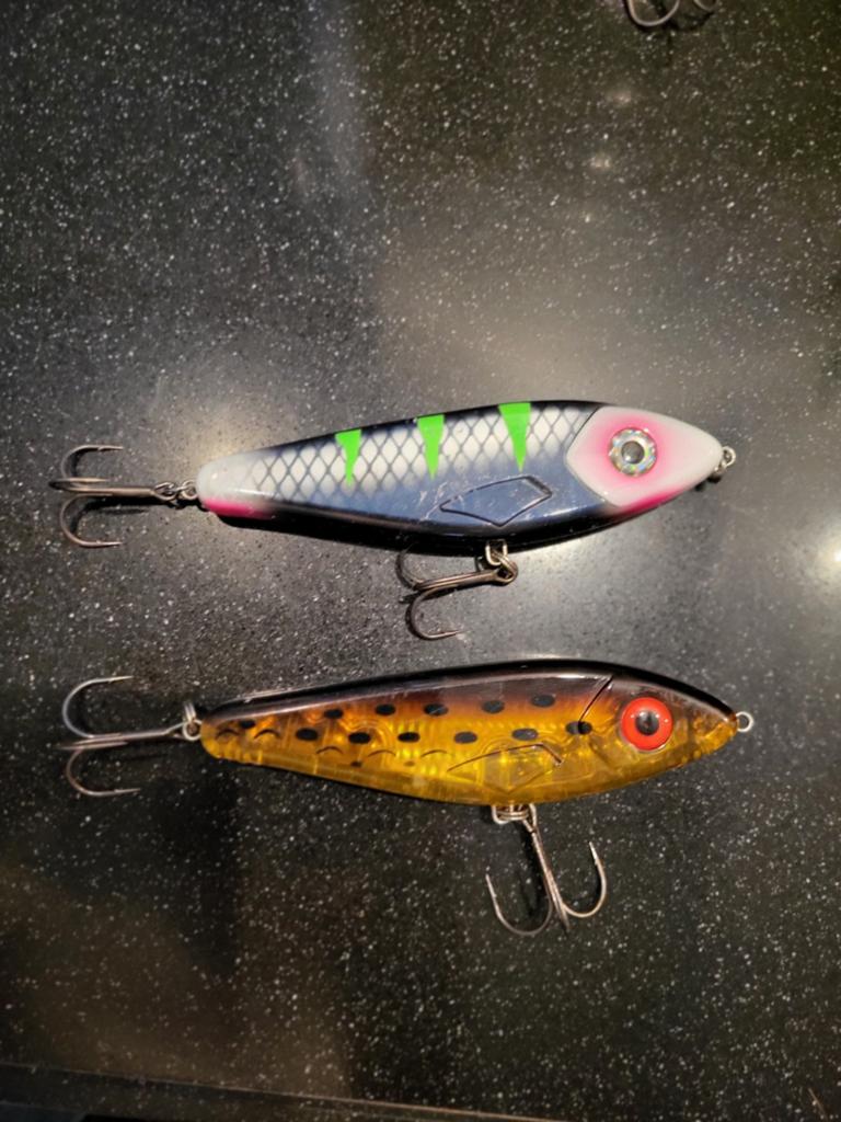 2x Gator jerkbait, Ophalen of Verzenden, Gebruikt, Overige typen