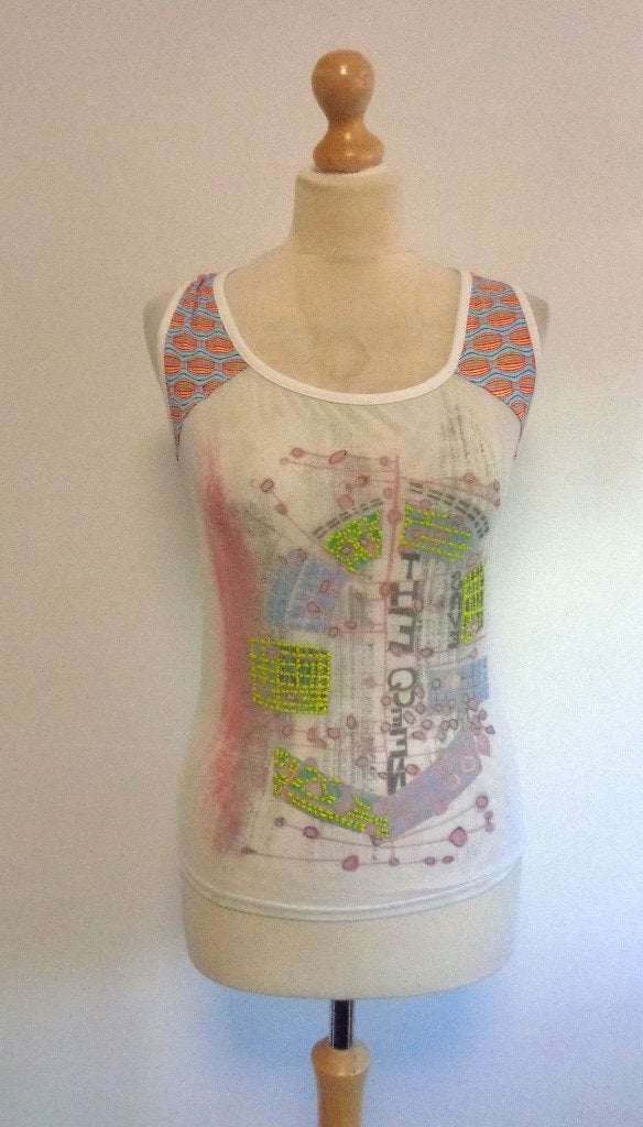 top Save the Queen, Maat 38/40 (M), Verzenden, Wit, Save the Queen
