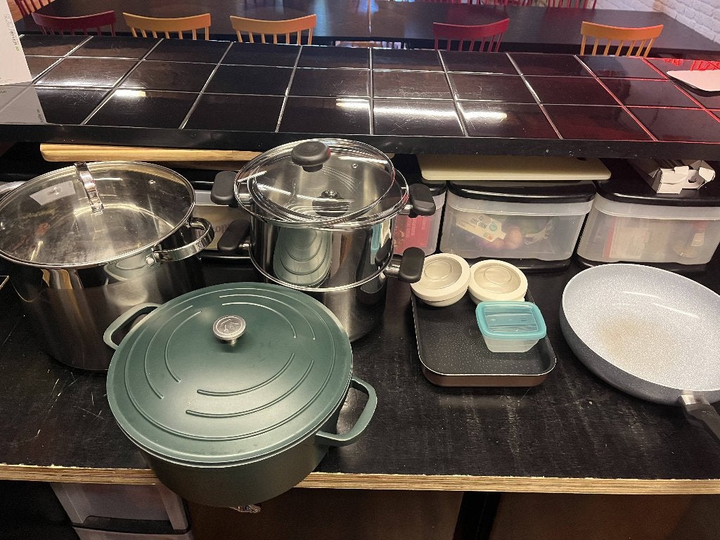 Pots and pans, Ophalen, Gebruikt, Overige materialen, Pot, Bus of Blik