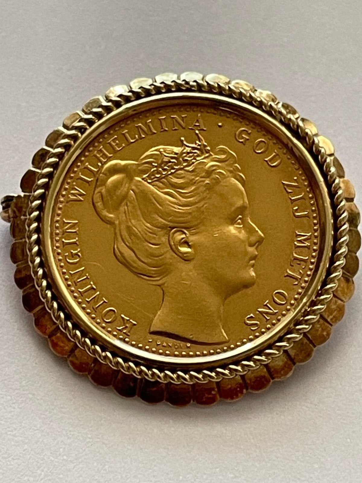 Wilhelmina 10 Gulden Munt (1898) goud, Ophalen of Verzenden, Boek of Naslagwerk