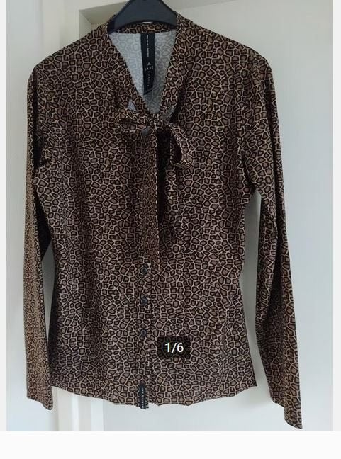 NIEUW!! Jan Lushka aparte blouse VAN 95 VOOR 15 EURO!, Bruin, Verzenden, Nieuw, Jane Lushka