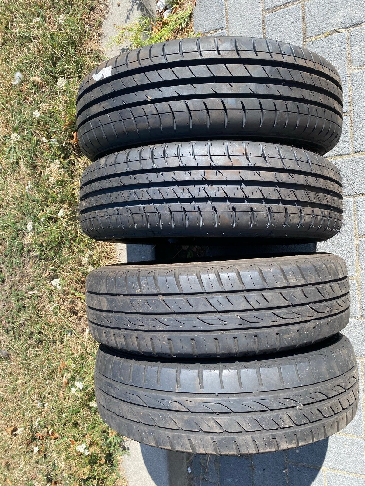 Vredestein T-Trac 155/65 R14 75T Zomerbanden met velgen, Auto diversen, Auto-accessoires, Ophalen, Gebruikt