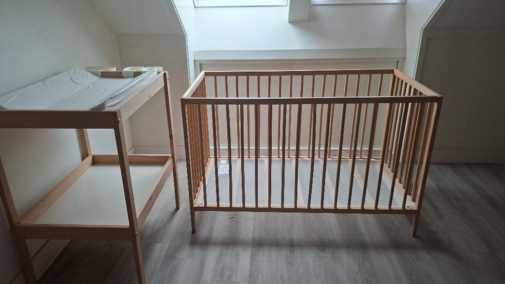 Babykamer incl. Matras, Kinderen en Baby's, Kinderkamer | Complete kinderkamers, Ophalen, Zo goed als nieuw, Jongetje of Meisje