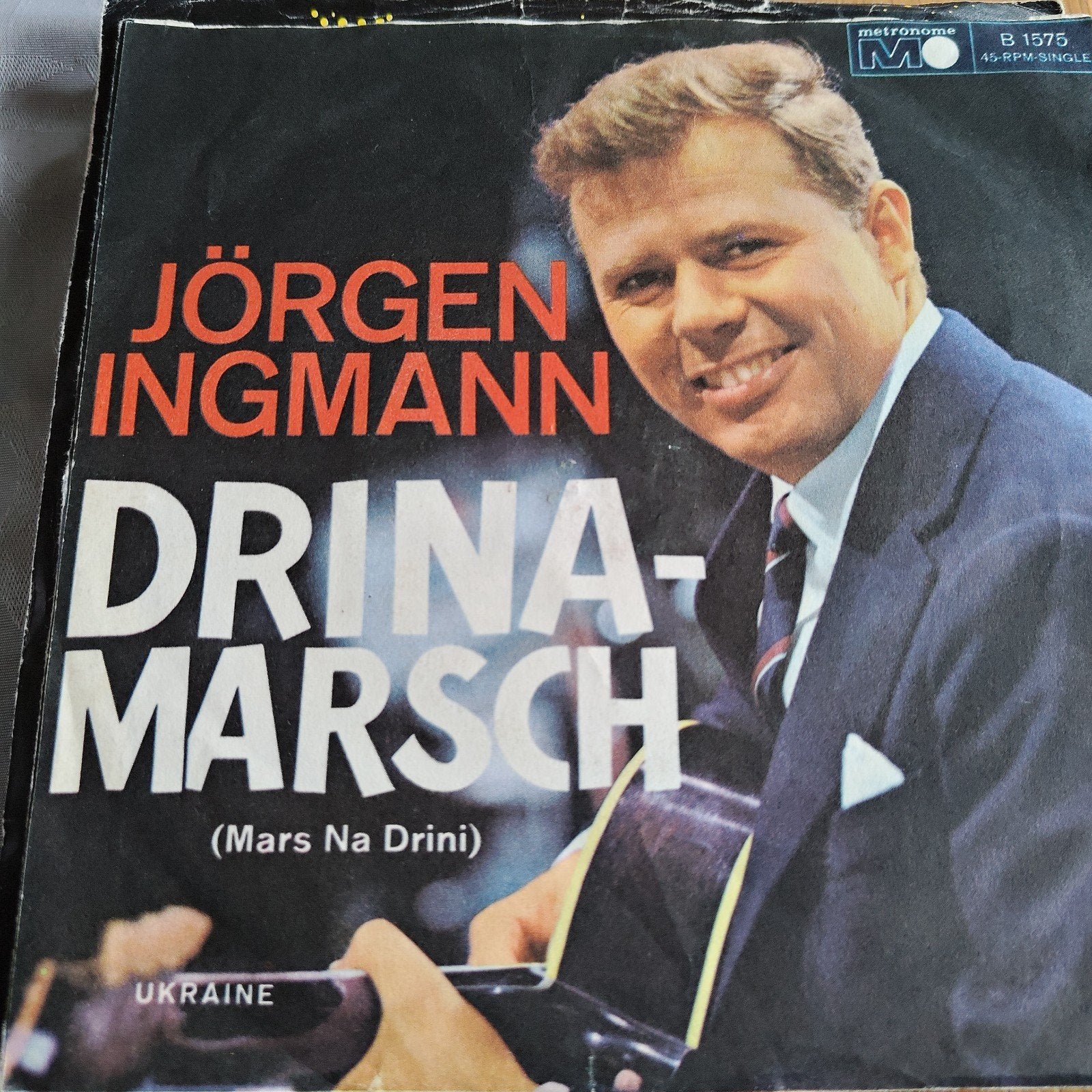 Jörgen Ingmann - Drina-Marsch (Mars Na Drini) 45-RPM-SINGLE, Gebruikt, 7 inch, EP, Schlager
