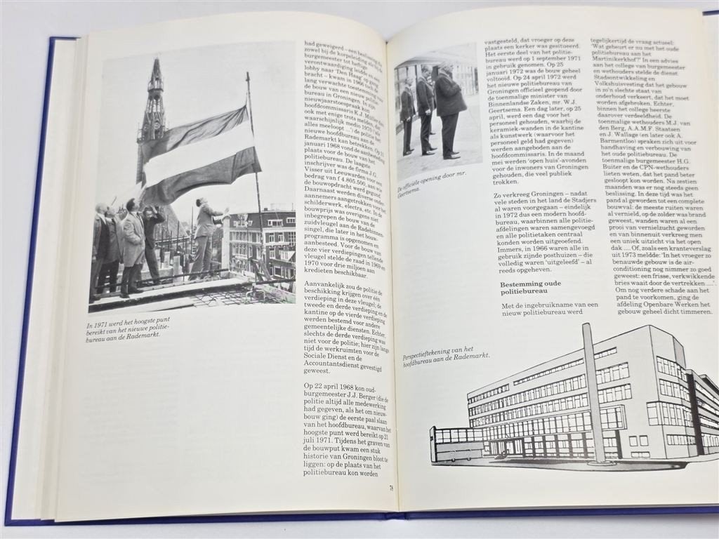 4 Eeuwen Gemeentepolitie Groningen —1587-1987 Fotoboek, Ophalen of Verzenden, Gelezen