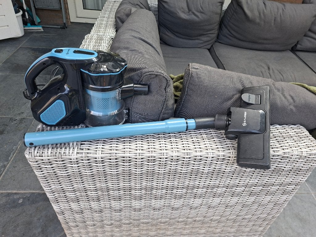 Steel stofzuiger met snoer voor boot of caravan, Ophalen of Verzenden, Gebruikt