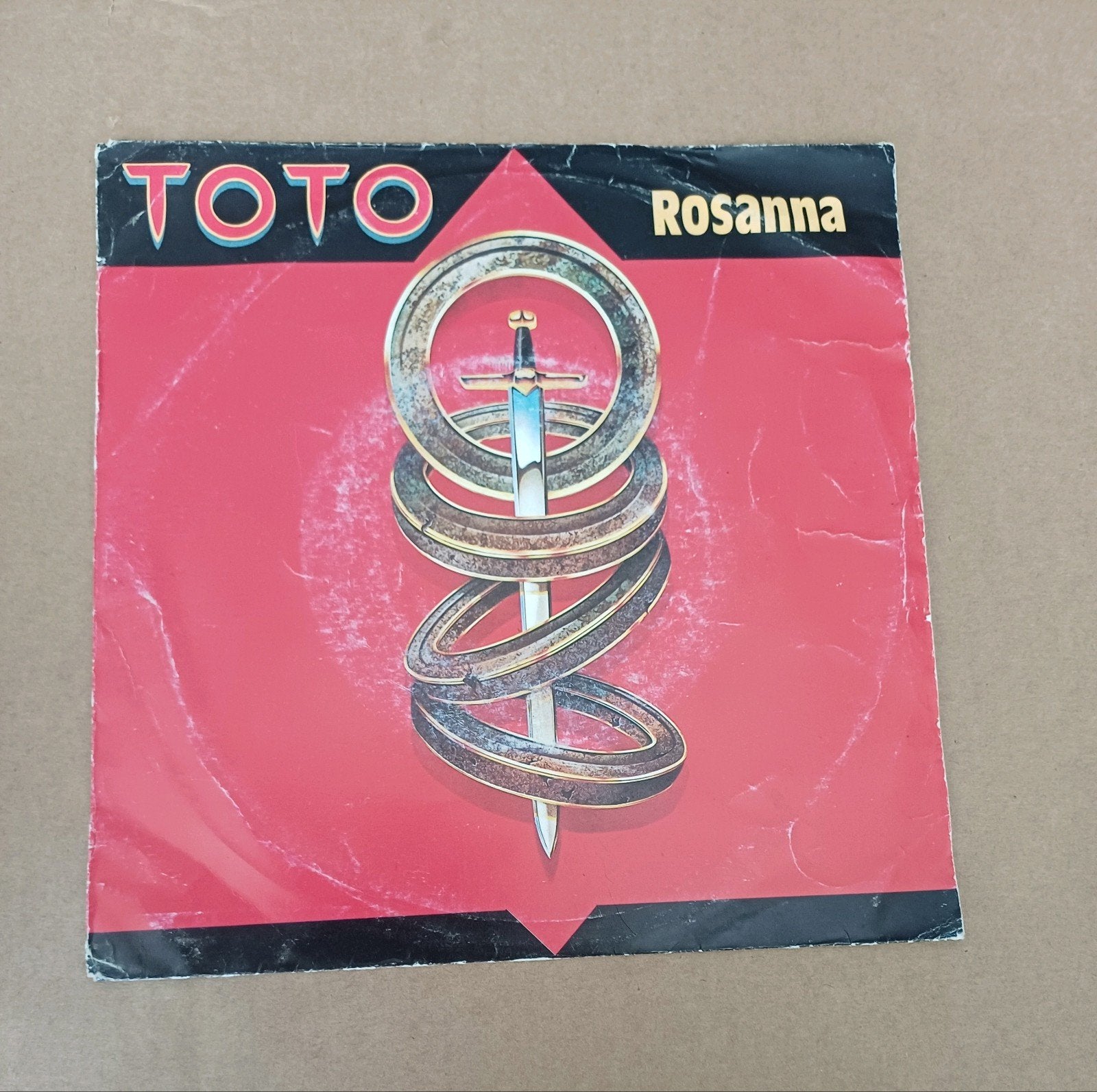Toto - Rosanna, Beschermende buitenhoes, Ophalen of Verzenden, Gebruikt, Pop