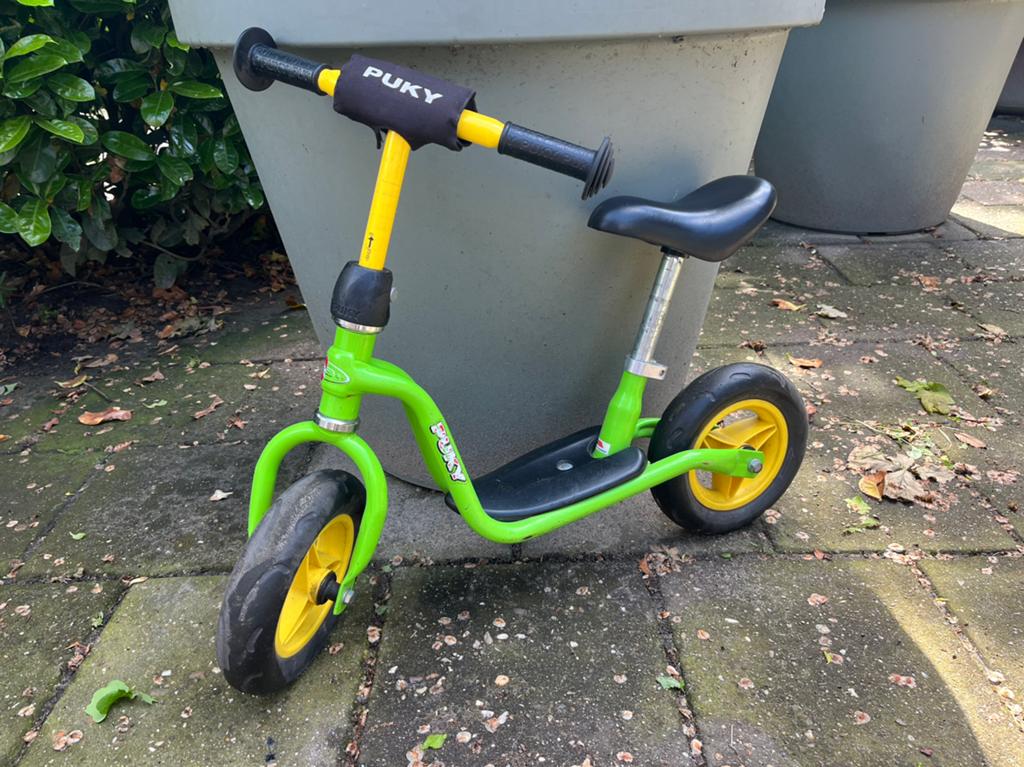 Puky loopfiets, Kinderen en Baby's, Speelgoed | Buiten | Voertuigen en Loopfietsen, Ophalen, Gebruikt, Loopfiets