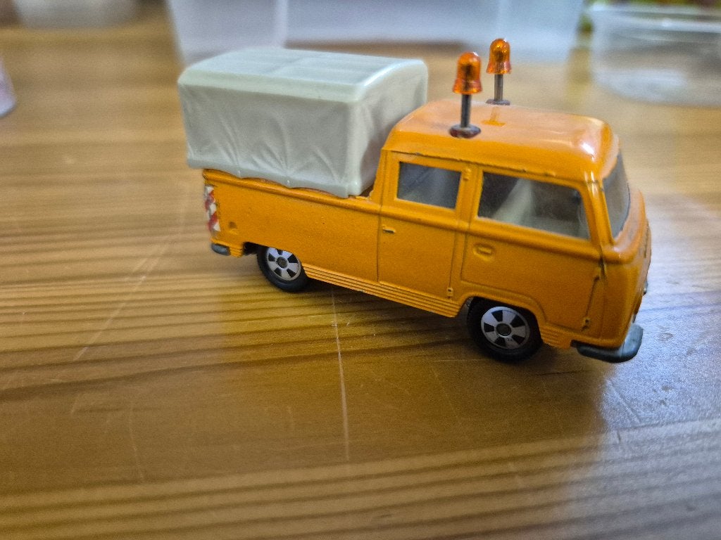Prachtige model auto Siku Ford Transit, Ophalen of Verzenden, Gebruikt