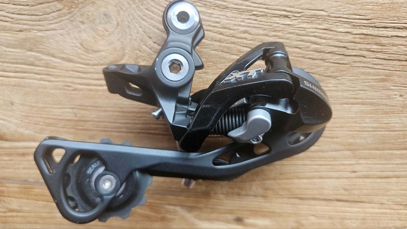 Groepset MTB 2x10 Shimano XT, Race Face crankstel en SRAM, Gebruikt, Ophalen of Verzenden, Derailleur of Ketting, Aluminium