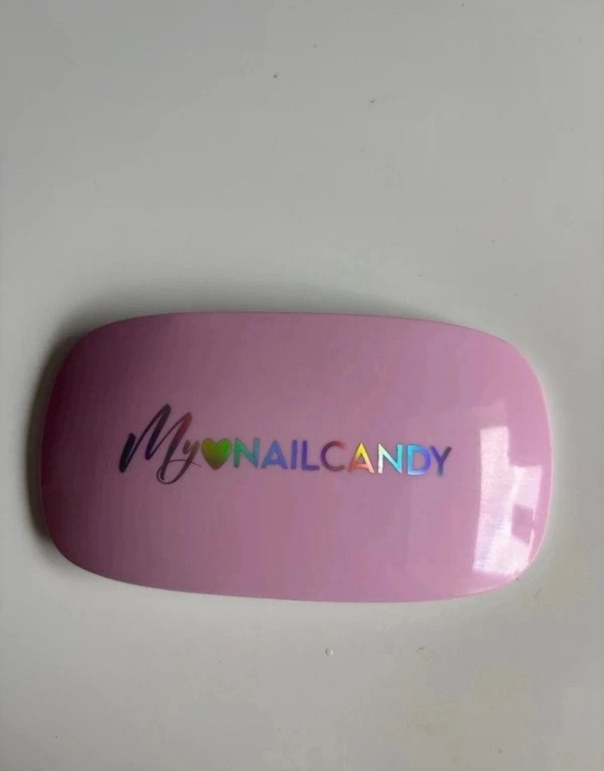 MyNailCandy Mini UV/LED Nagellamp - Roze, Verzenden, Zo goed als nieuw, Gehele gezicht, Overige typen