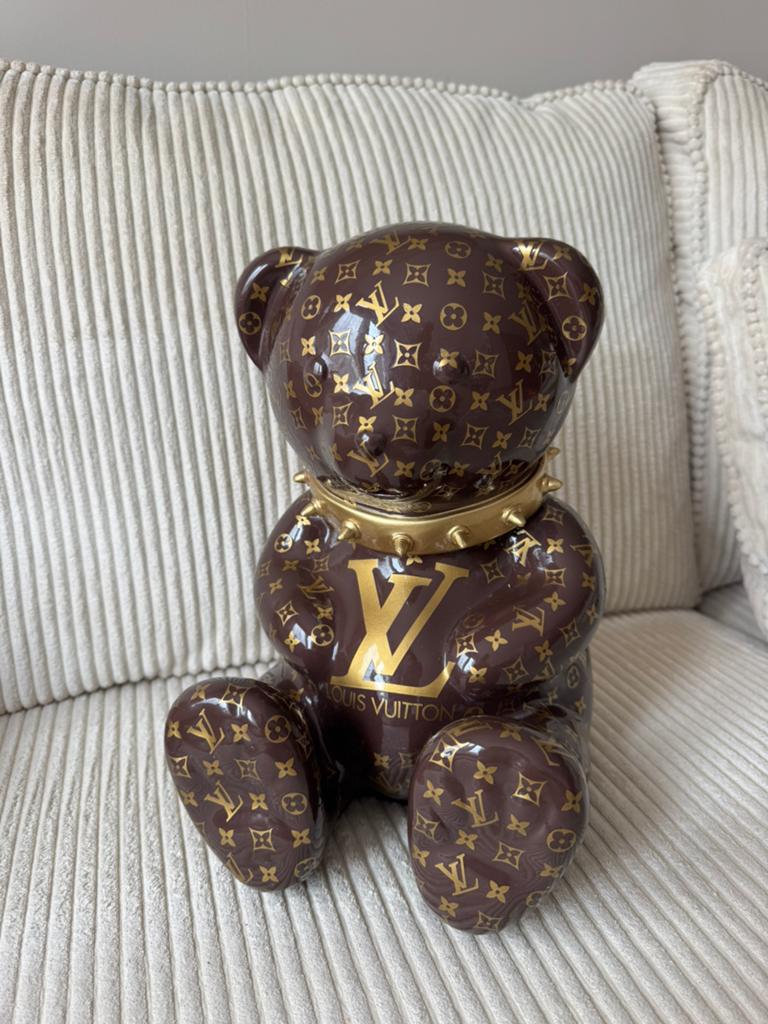Louis Vuitton Beertje Decoratie, Nieuw, Ophalen of Verzenden, Modern, Bruin