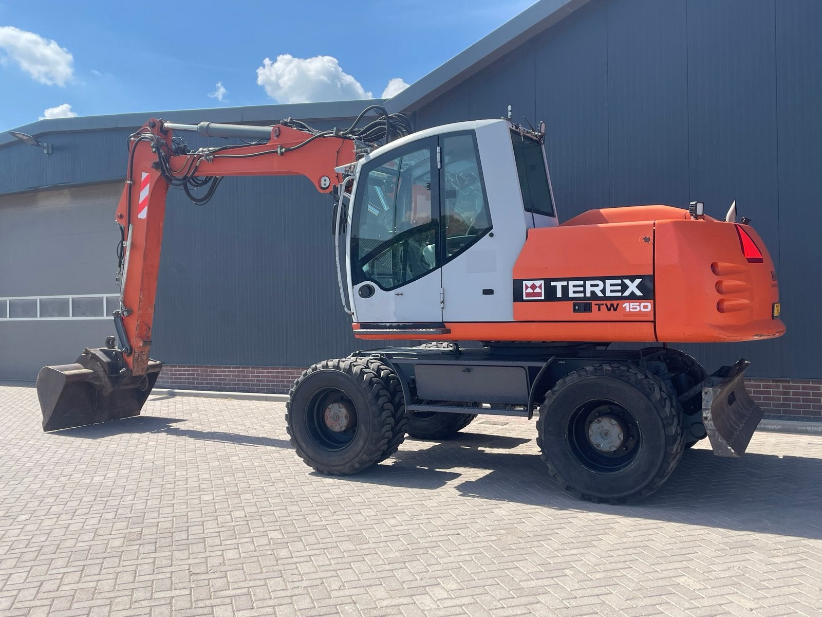 Terex TW150 Mobiele Graafmachine - Krachtig en Betrouwbaar, Ophalen of Verzenden, Graafmachine