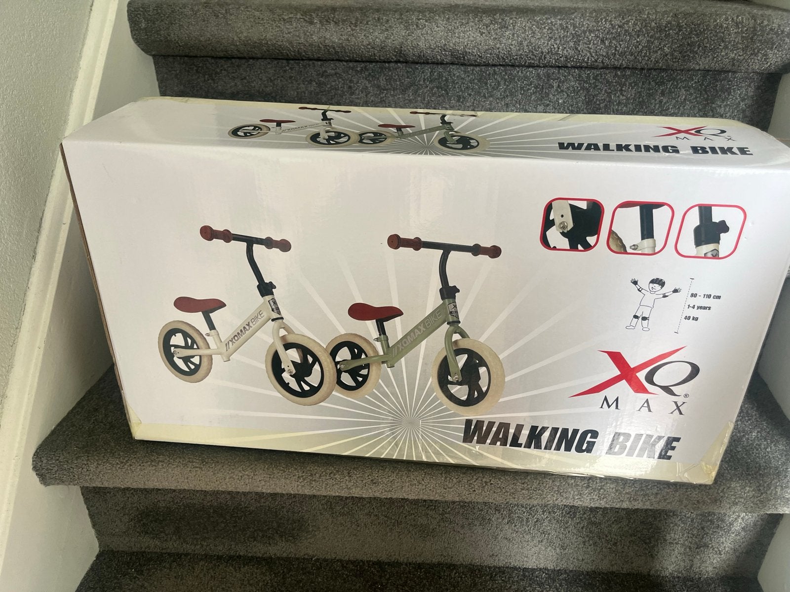 XQ Max Loopfiets - Nieuw in doos, Ophalen, Nieuw, Minder dan 16 inch