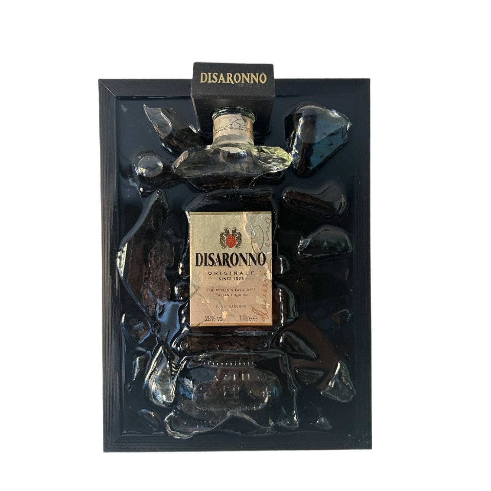 Disaronno broken bottle schilderij, Ophalen of Verzenden