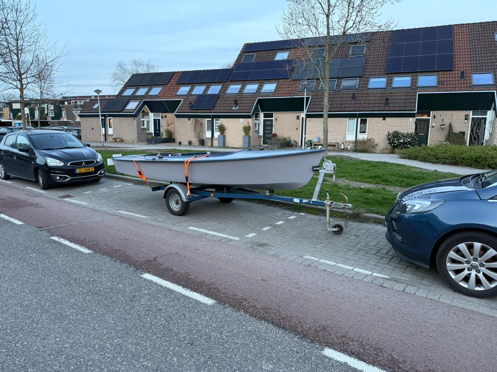 Nette motorboot exclusief trailer, Ophalen, Gebruikt