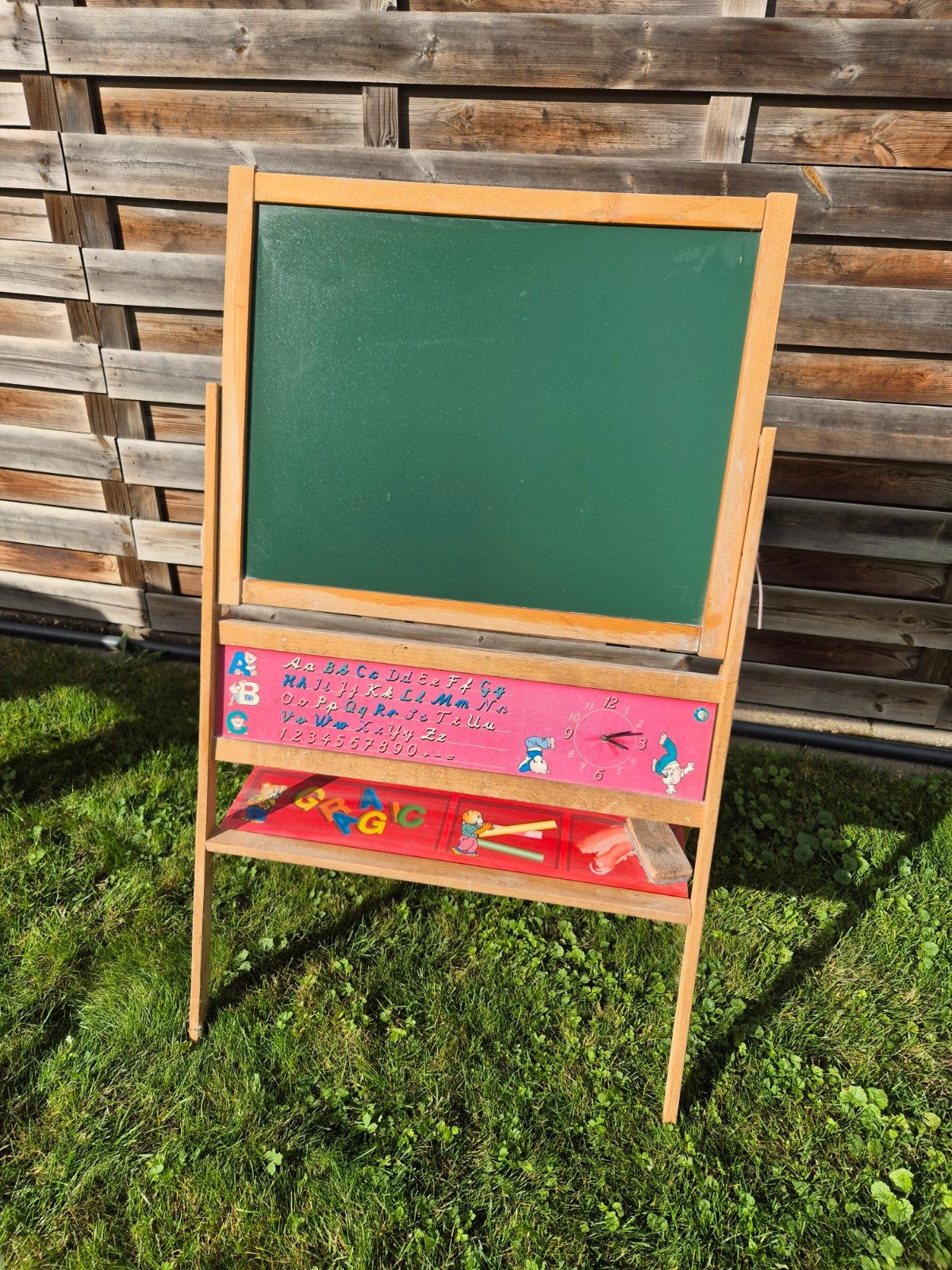 Schoolbord krijtbord, Ophalen, Gebruikt, Krijtbord