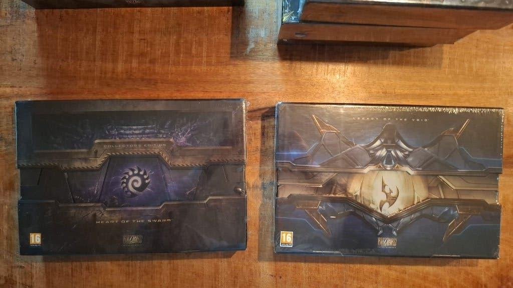 Set Starcraft Collectors Editions gesealed, 1 speler, Ophalen of Verzenden, Nieuw, Vanaf 12 jaar