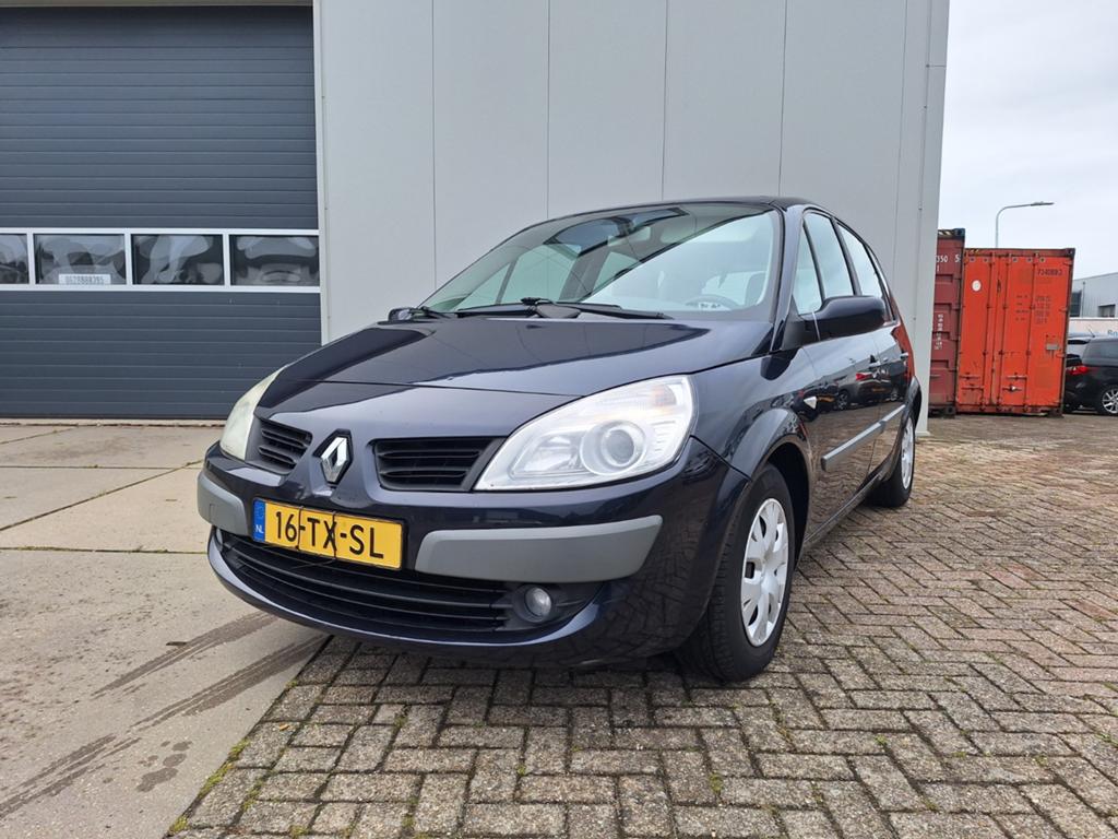 Renault Scénic 1.6 16V 82KW 2007 Blauw, Auto's, 1295 kg, 4 cilinders, Blauw, Origineel Nederlands