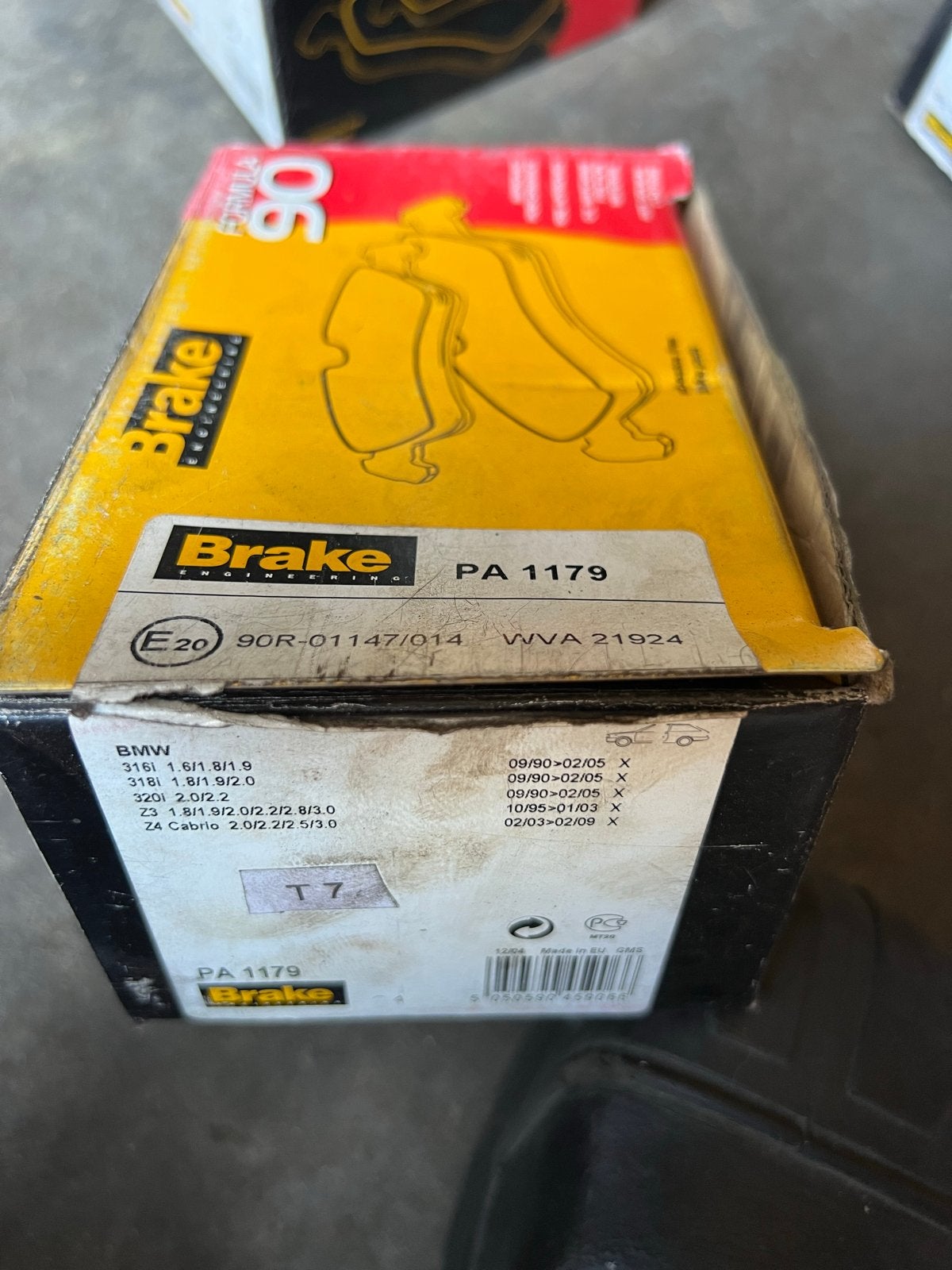 Brake remblokken voor BMW 3 Serie, Z3, Z4, Ophalen, Nieuw, BMW