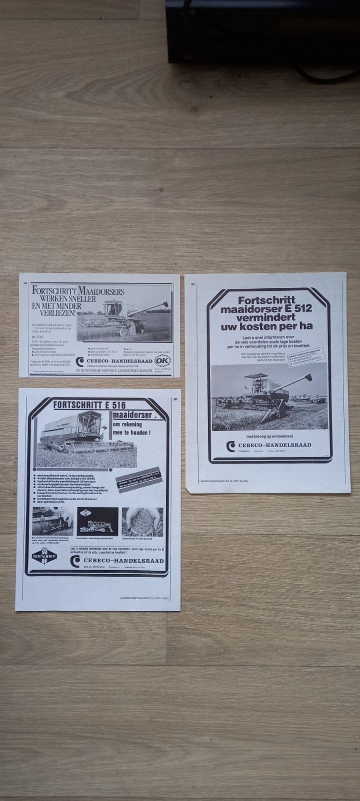 A 9: Fortschritt advertenties., Ophalen of Verzenden