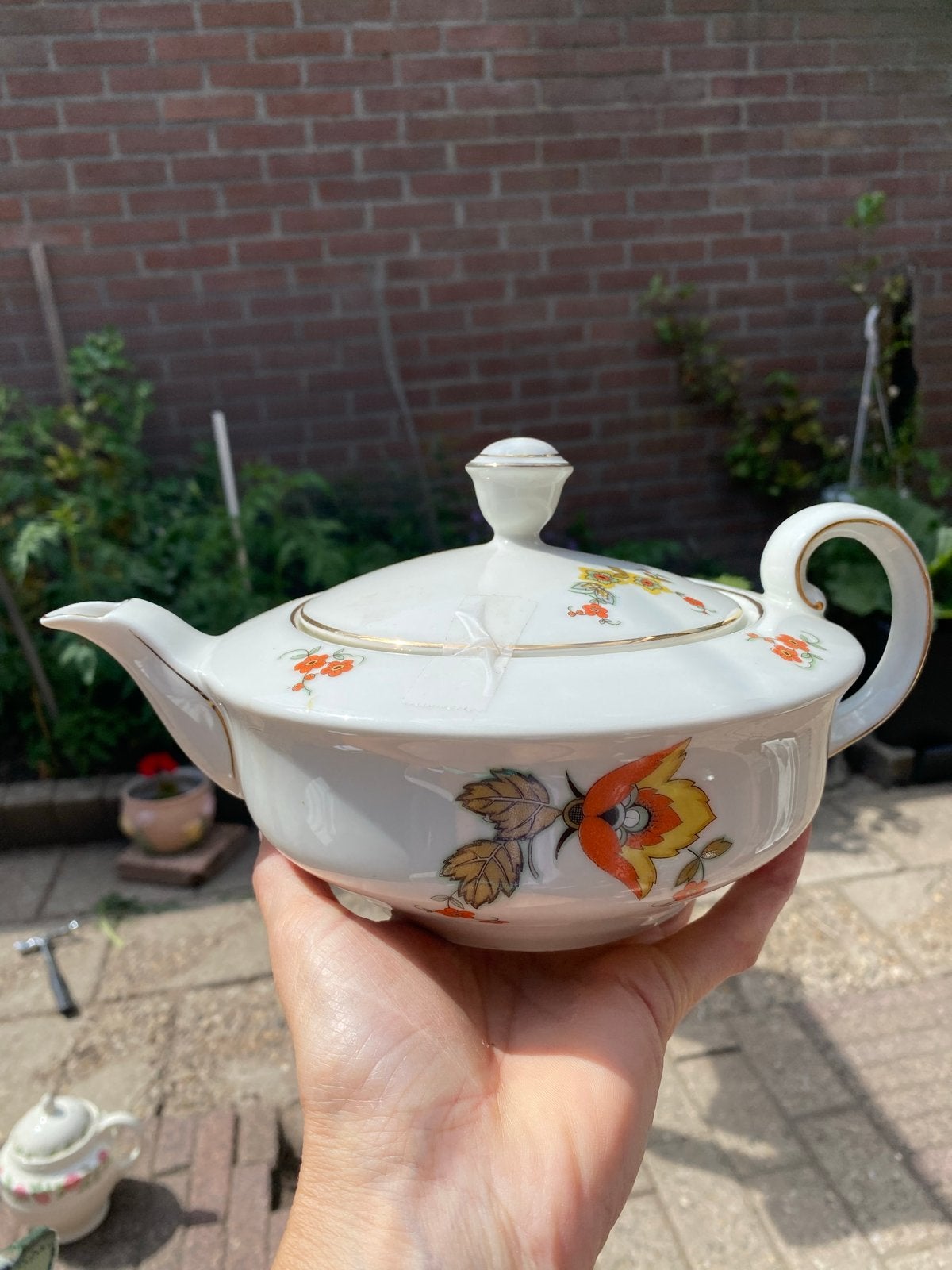 Antieke theepot van Zeh Scherzer Bavaria, 50 jaar, Antiek en Kunst, Ophalen