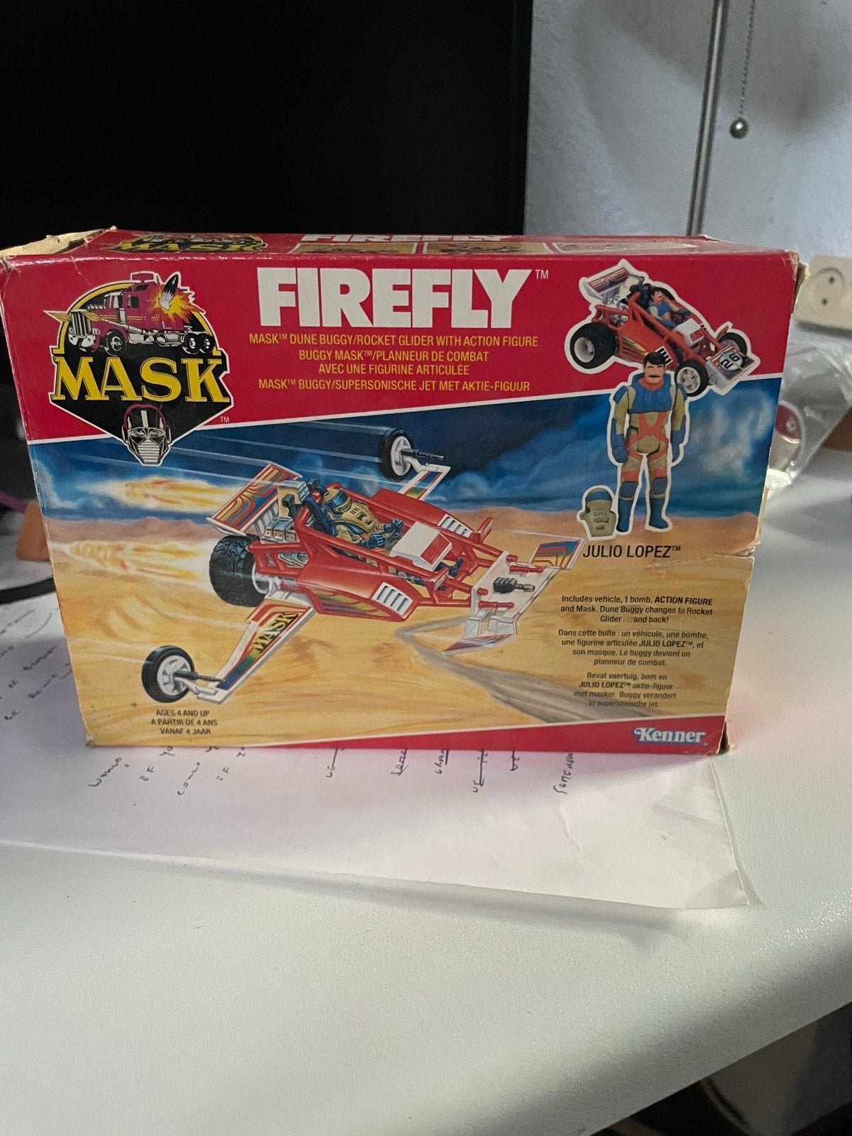 M.A.S.K Firefly, Ophalen, Gebruikt