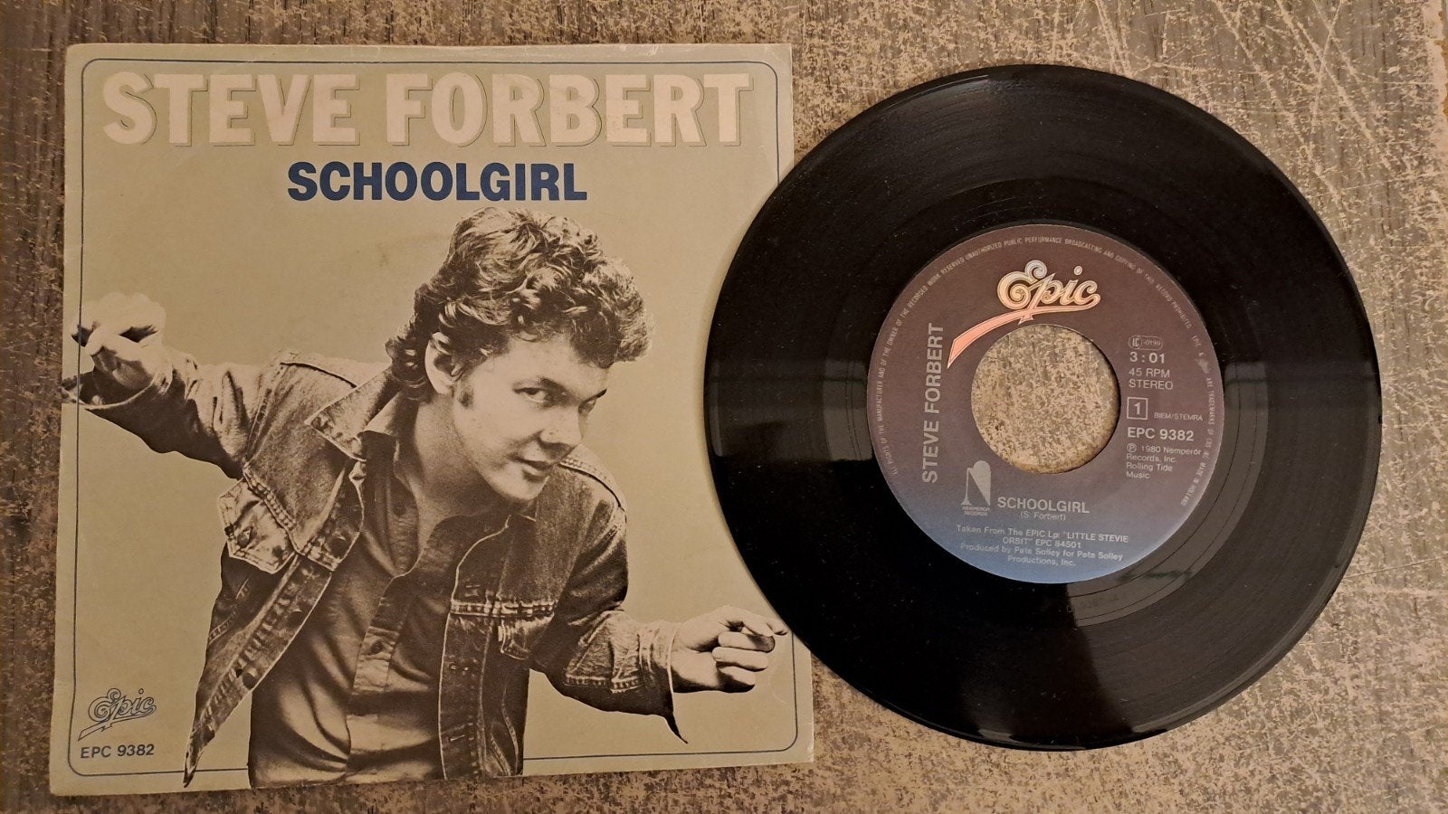 Steve forbert  - schoolgirl, Fotohoes, Ophalen of Verzenden, Gebruikt, Pop