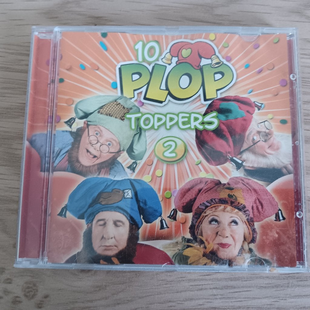 10 Plop Toppers 2 CD - Kabouter Plop Muziekalbum, 6 tot 9 jaar, Overige typen, Ophalen of Verzenden, Zo goed als nieuw