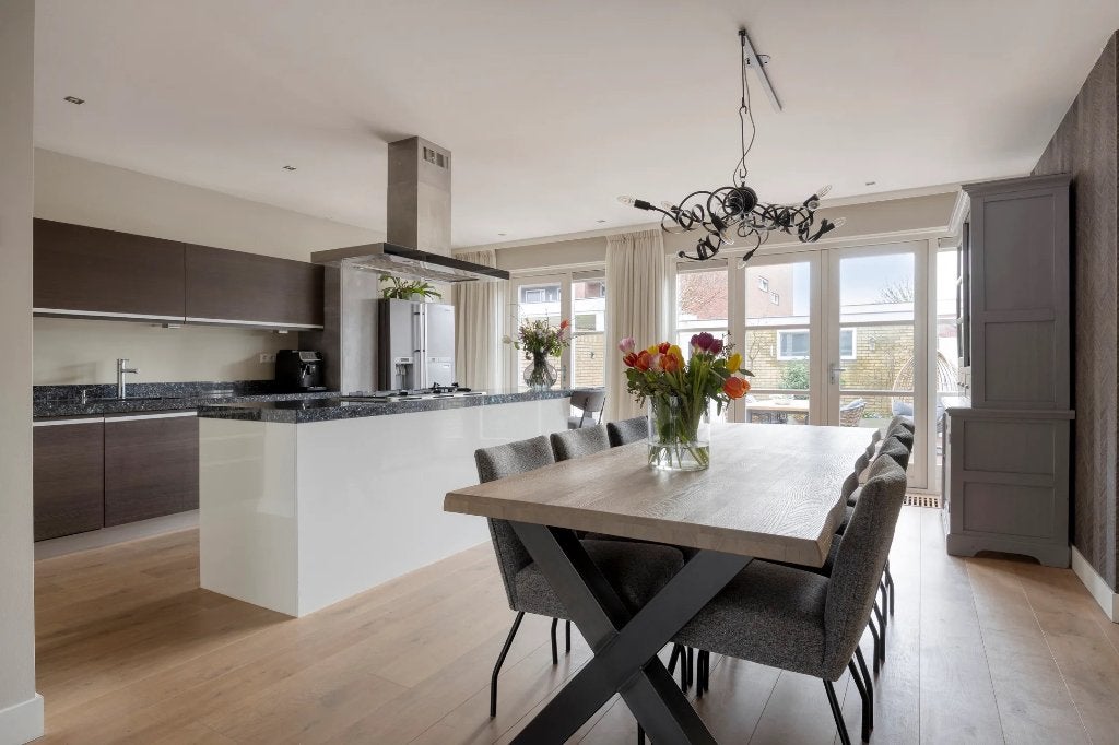 Moderne designkeuken + kookeiland |OPHALEN & ZELF DEMONTEREN, Ophalen, Gebruikt, Wit, Overige typen