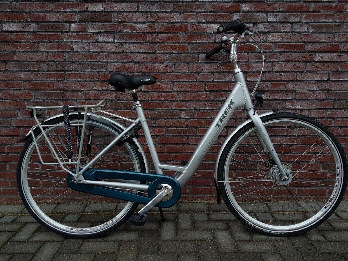 Trek L200 Damesfiets, Fietsen en Brommers, Fietsen | Dames | Damesfietsen, Gebruikt, Velgrem, Versnellingen, 50 tot 53 cm