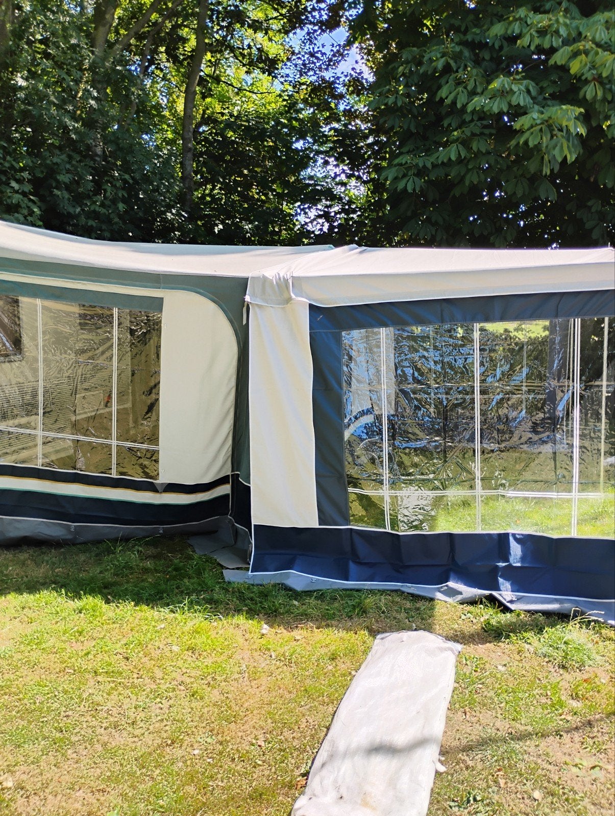 Voor tent maat 9 een luifel met zijw, Ophalen of Verzenden