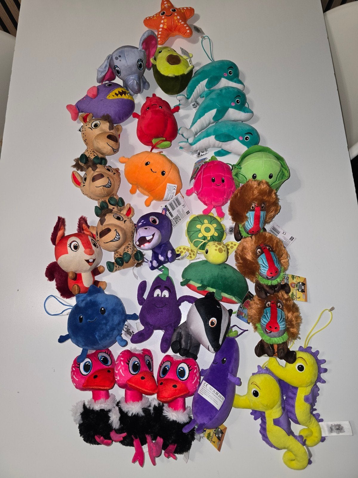 Knuffels (dieren, fruit, groenten), Lidl, Overige typen, Ophalen of Verzenden, Zo goed als nieuw