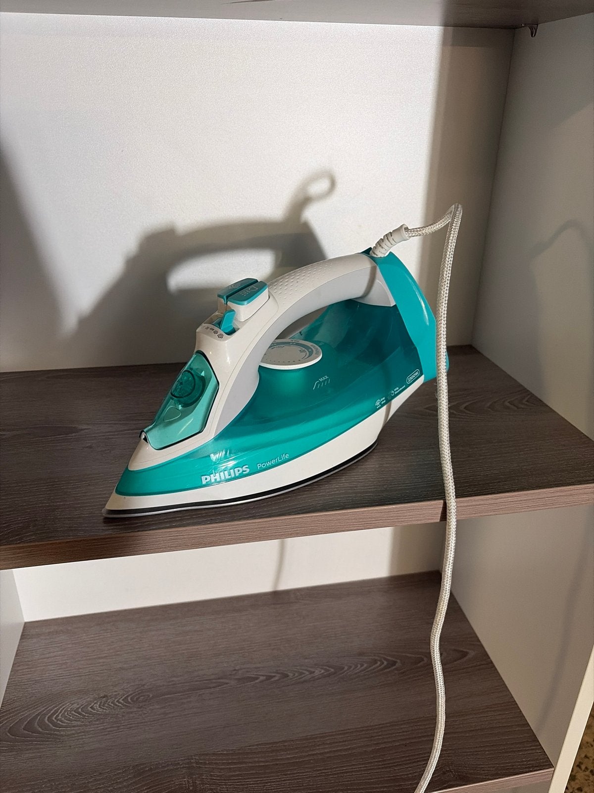 Philips PowerLife Strijkijzer, Ophalen, Zo goed als nieuw, Strijkijzer met snoer