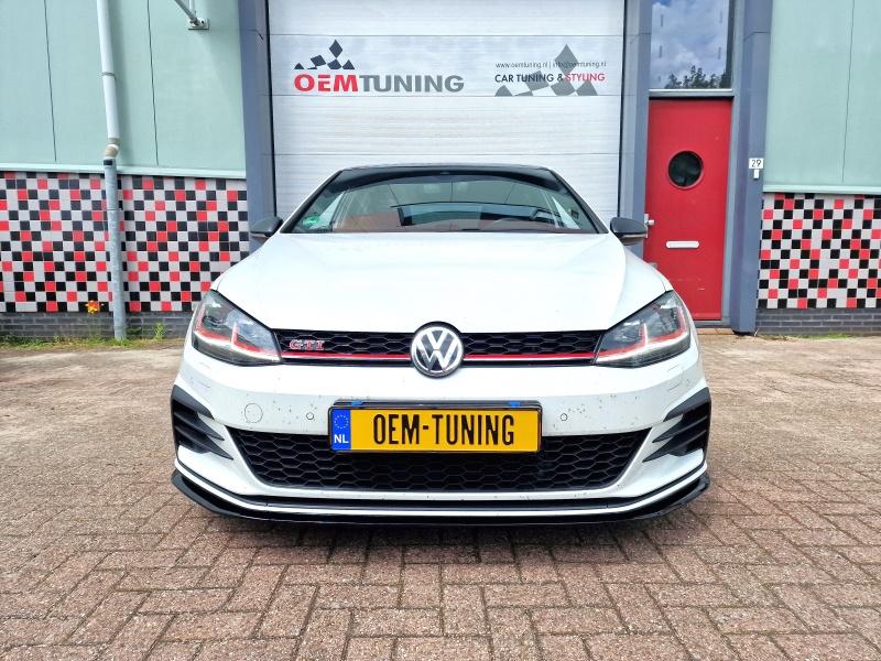 Frontlip geschikt voor GOLF 7.5 GTI | TCR-Look |17–20 | 3PCS, Ophalen of Verzenden