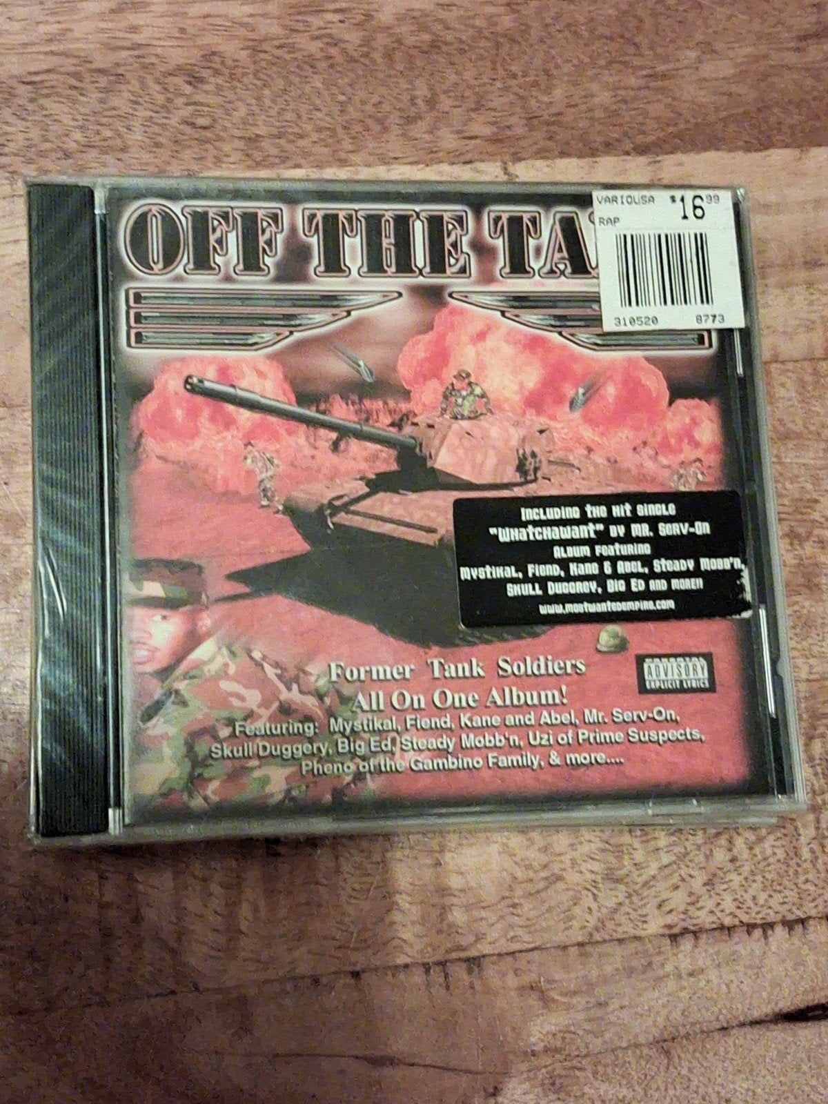 Off The Tank - All On One Album! (CD, Rap), Ophalen of Verzenden, Nieuw in verpakking, Album