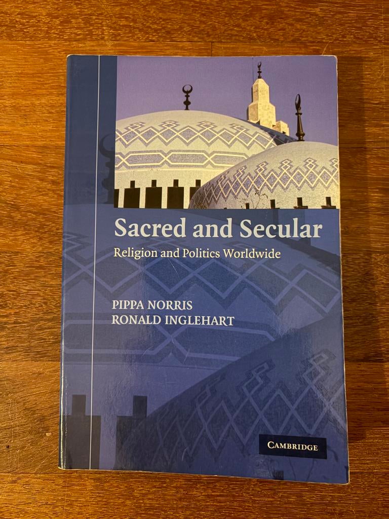 Sacred and Secular: Religie en Politiek Wereldwijd, Boeken, Studieboeken en Cursussen, Gelezen, Diverse auteurs, Ophalen of Verzenden