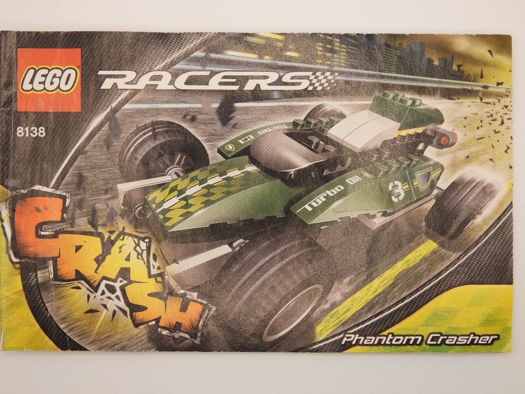 Lego 8138 Phantom Crasher, Gebruikt, Lego, Compleet, Ophalen of Verzenden