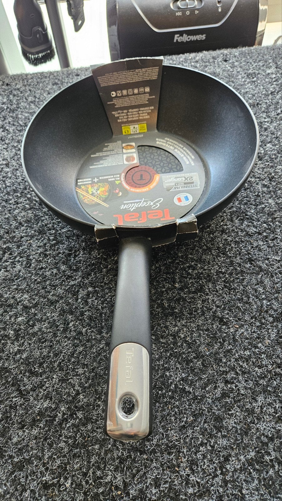 Tefal Exception Wokpan - Nieuw - 28cm, Ophalen of Verzenden, Nieuw, Overige merken