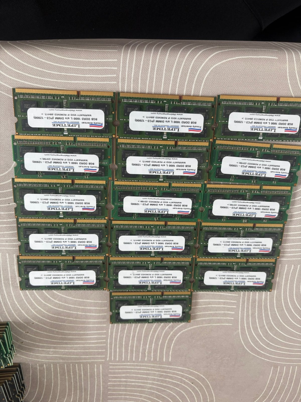 8gb pc3 ddr3 12800 prijs per stuk, Gebruikt, 8 GB, DDR3, Ophalen of Verzenden
