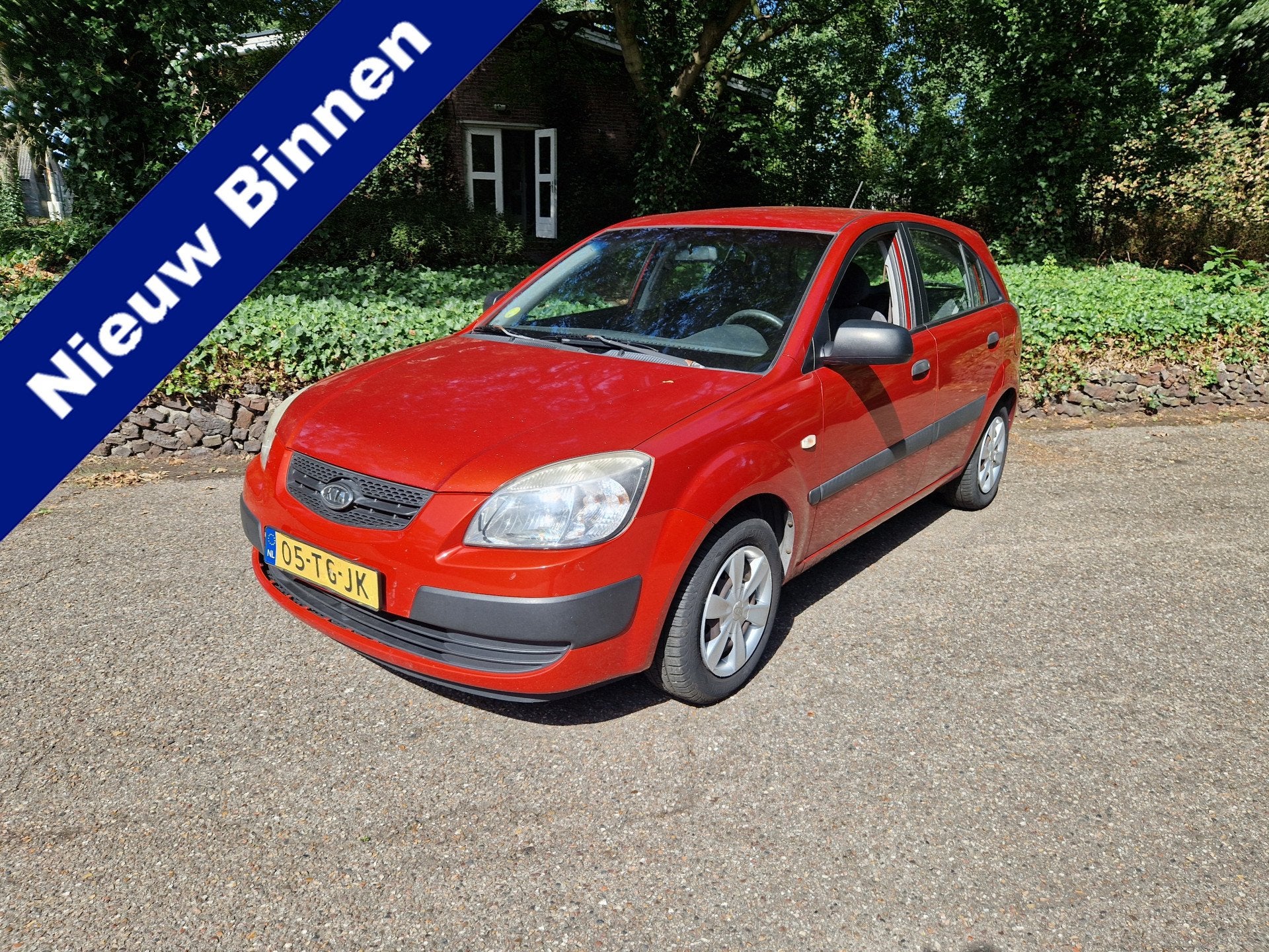 Kia Rio 1.4, 5 DRS, Nw distributieriem (bj 2006), Auto's, Voorwielaandrijving, Gebruikt, 4 cilinders, 1054 kg