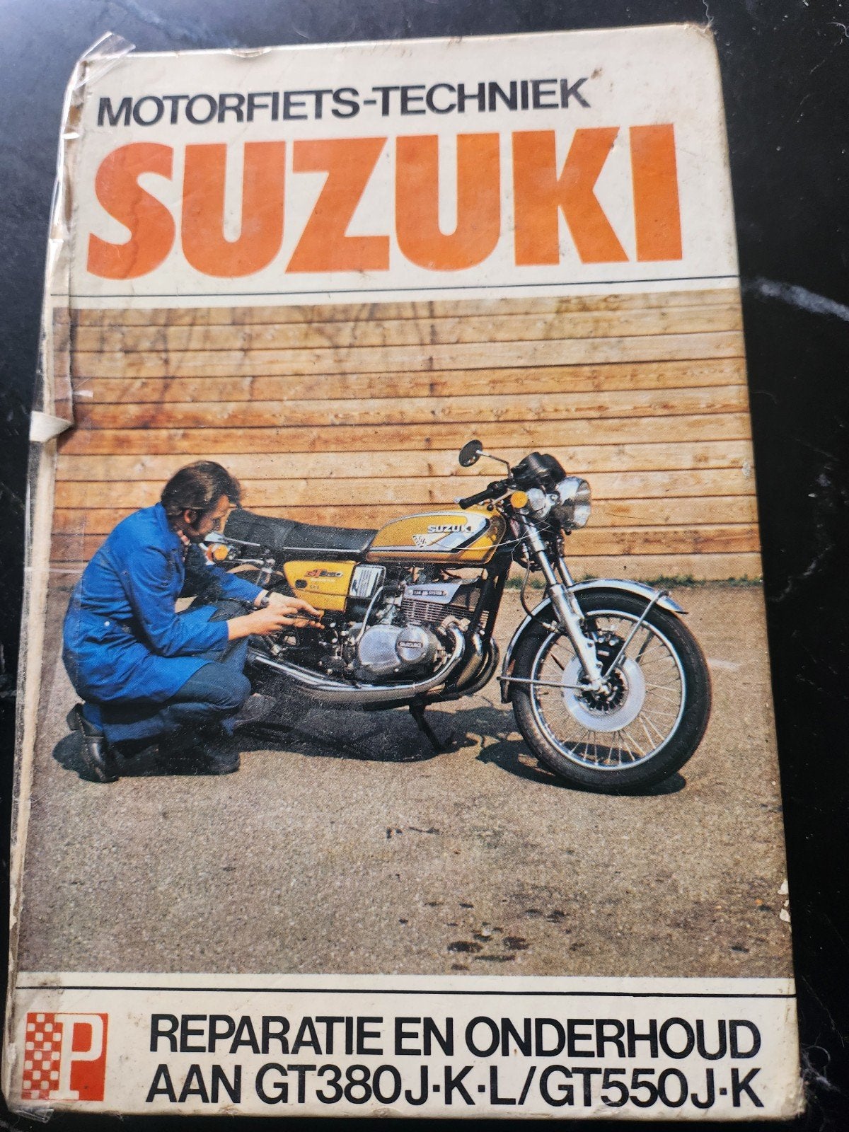Suzuki Motorfiets-Techniek Reparatie & Onderhoud GT380/GT550, Ophalen, Suzuki