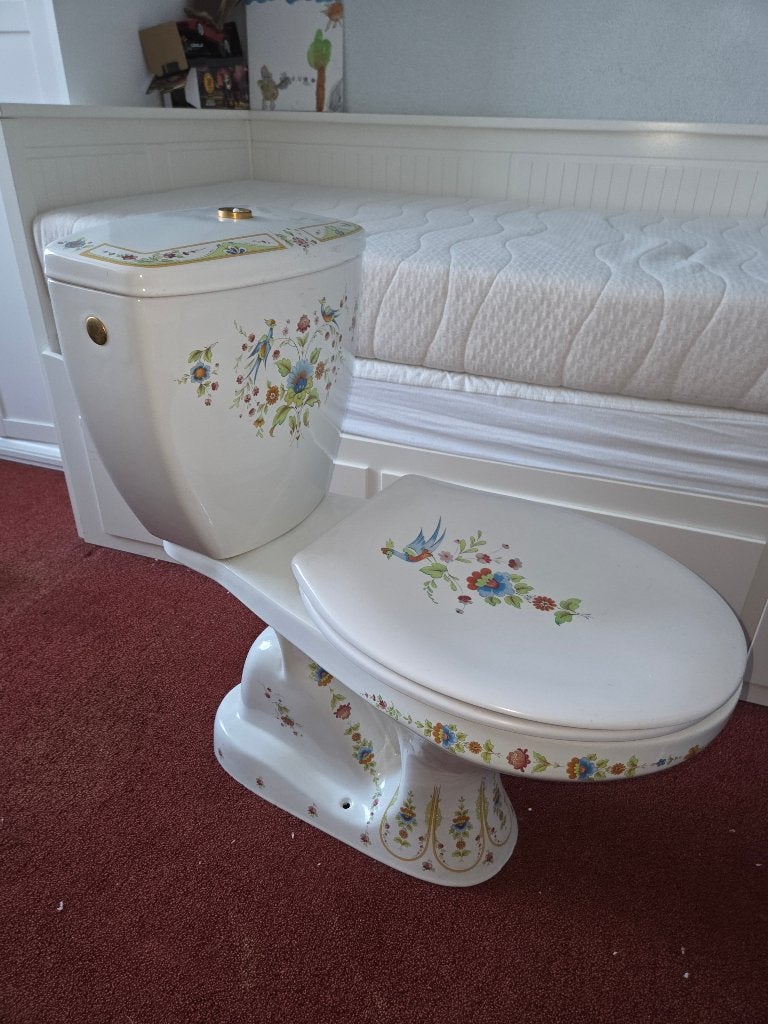 Vintage Toilet, Antiek en Kunst, Ophalen