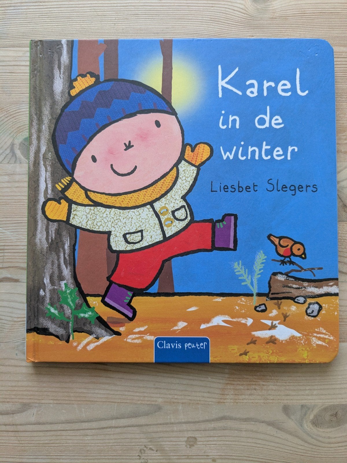 Karel in de winter, Boeken, Ophalen, Zo goed als nieuw, Liesbet Slegers, 1 tot 2 jaar