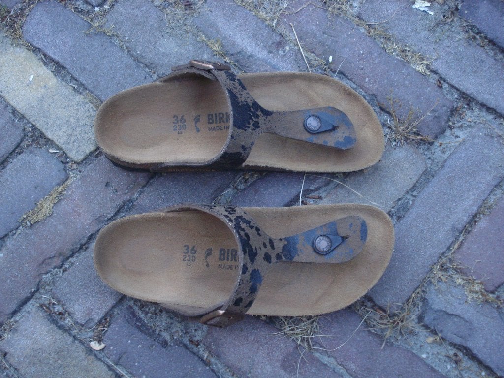 BIRKENSTOCK GIZEH BOHO IBIZA STYLE GRATIS VERZENDING POST, Slippers, Overige kleuren, Verzenden, Zo goed als nieuw