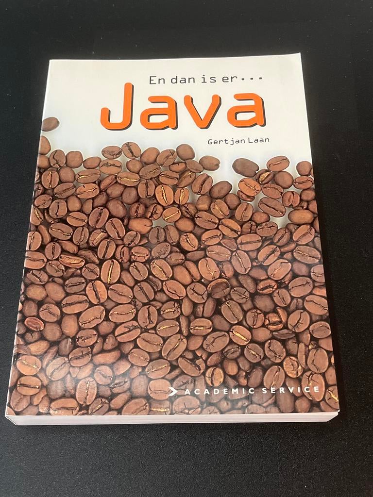 Boek: En dan is er... Java, Verzenden, Zo goed als nieuw, Programmeertaal of Theorie
