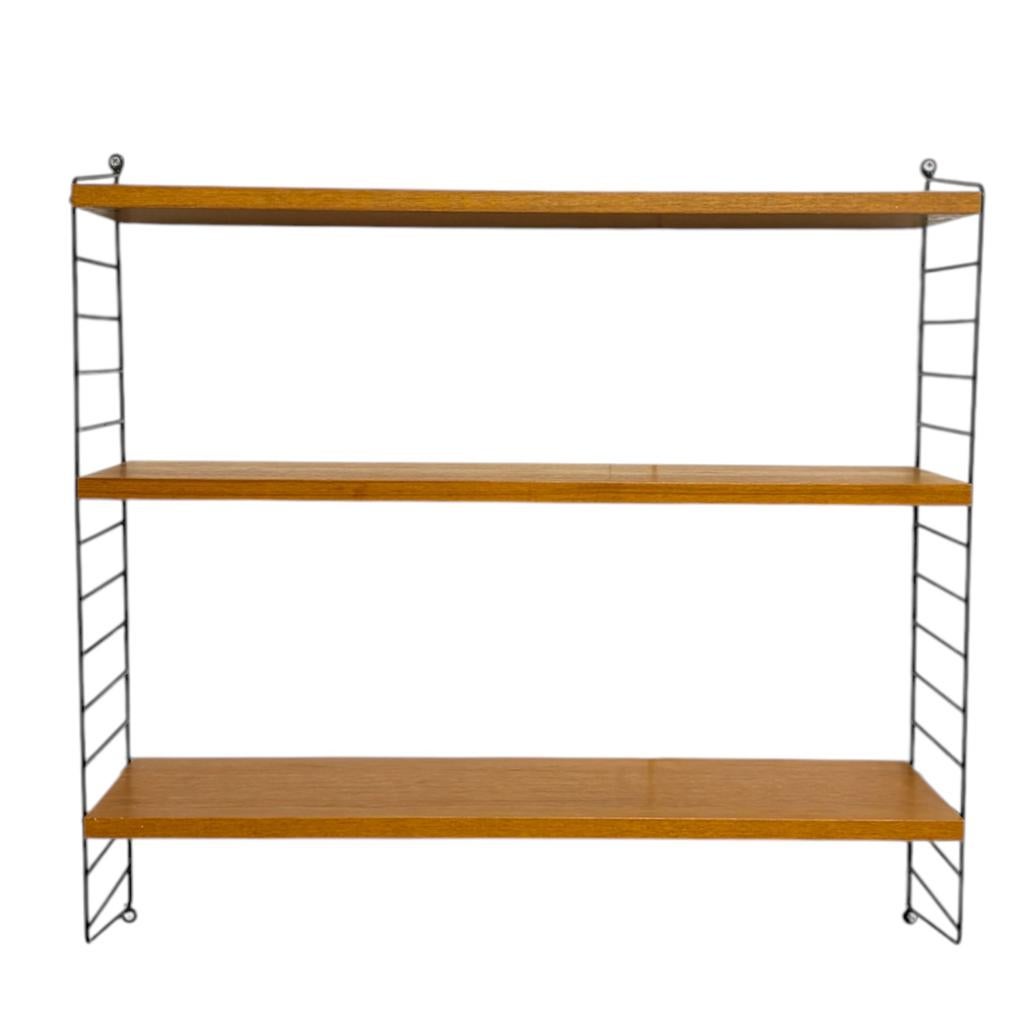 Vintage string boekenplanken uit Zweden, Gebruikt, Verzenden, ?, ?