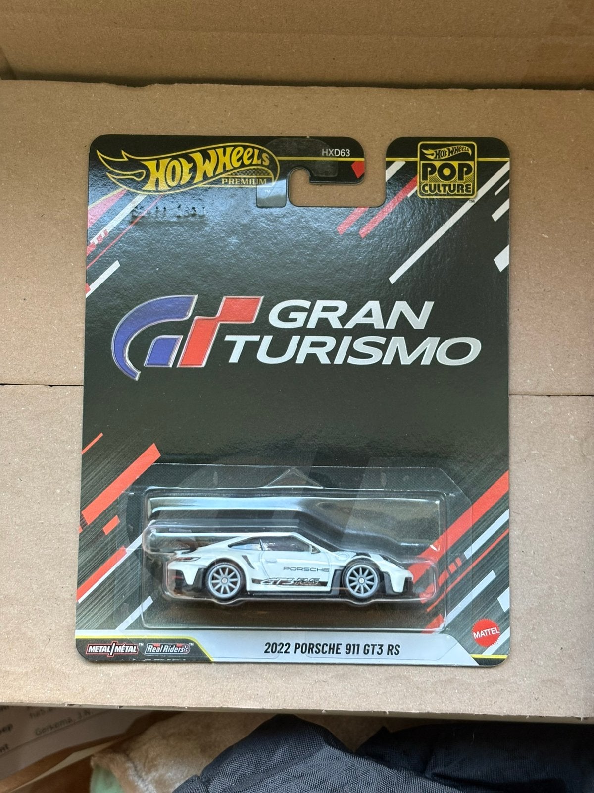 Hot Wheels Premium Porsche 911 Gt3 Rs, Ophalen of Verzenden, Zo goed als nieuw, Auto